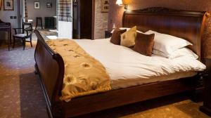 Een bed of bedden in een kamer bij Durn House