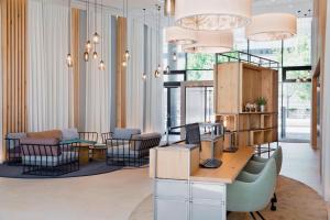 Khu vực ghế ngồi tại Courtyard by Marriott Vienna Prater/Messe