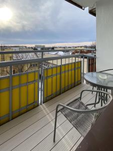 En balkon eller terrasse på Apartament Iga
