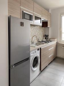 Η κουζίνα ή μικρή κουζίνα στο Apartament Iga +14 φωτογραφίες