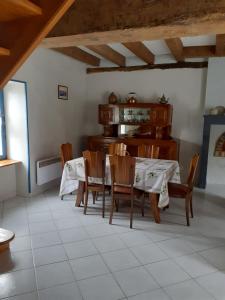 Zona d'estar a Gite de Marcureau
