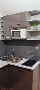 Kuchyňa alebo kuchynka v ubytovaní Studio Apartment Nani Centar