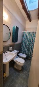 Koupelna v ubytování Departamento ubicación excepcional