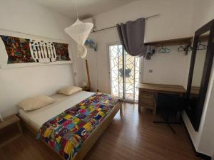 Ένα ή περισσότερα κρεβάτια σε δωμάτιο στο MAISON PROCHE MER LAGUNE INTERNET CANAL +57 φωτογραφίες