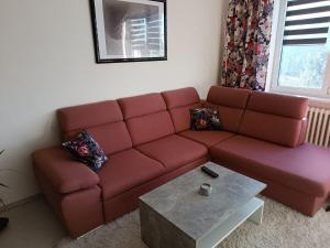 Posezení v ubytování Apartmán Kolářová