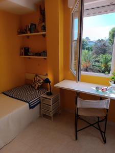 Posedenie v ubytovaní Apartamentos Marineu Cala Josep