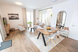 O zonă de relaxare la Residenz - Haus Luft - Penthouse - Sauna - Parkplatz