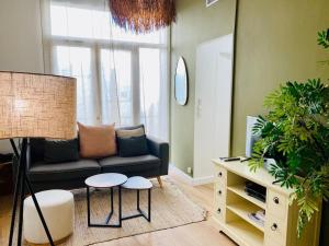 Posedenie v ubytovaní ''Chichi 1'' Chez Adeline Superbe appartement en plein coeur de Sète