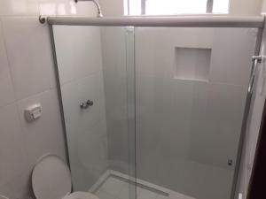 Koupelna v ubytování Grand Prix Hotel