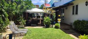 Zahrada ubytování villa3tours
