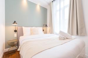 Posteľ alebo postele v izbe v ubytovaní Renovated apartment 3bed 2bath