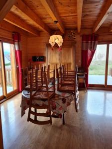 Posezení v ubytování Chalet, Murat (nouveau logement)