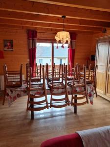 Posezení v ubytování Chalet, Murat (nouveau logement)