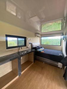 Krevet ili kreveti u jedinici u okviru objekta Container Home Py