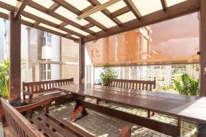 Balkón nebo terasa v ubytování Apartamentos na Asa Sul de Brasília - GDP