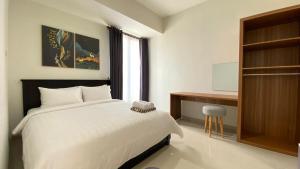Una cama o camas en una habitación de i Two Panorama Villas