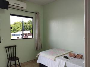 Postel nebo postele na pokoji v ubytování Hotel e Restaurante Vitória