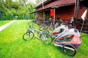 在Ośrodek Wypoczynkowy IDA内部或周边骑自行车