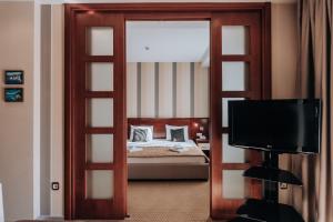Voodi või voodid majutusasutuse Apartments Del Mar toas