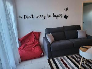 Posezení v ubytování appartement cosy