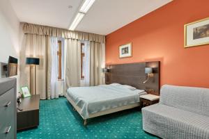 Postel nebo postele na pokoji v ubytování Excellent apartments in Karlovy Vary