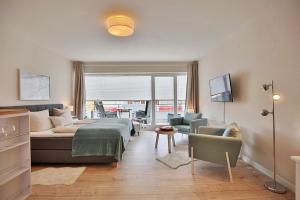Posezení v ubytování Am Kardohr 3 Am Kardohr 3 Beachway Appartement 12