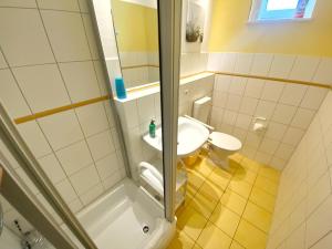 Koupelna v ubytování Ferienwohnung 10 "Bootsmann Hannes"