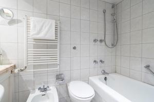 Koupelna v ubytování Ferienwohnung Meerblick App 805