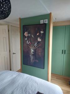Postel nebo postele na pokoji v ubytování Camping 't Venhop