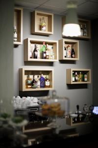 Kuchyň nebo kuchyňský kout v ubytování Hotel Arkadia Jelcz-Laskowice