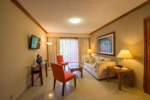 Istumisnurk majutusasutuses Hotel Globales Camino Real Managua