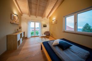Posezení v ubytování Ferienhaus Escherich