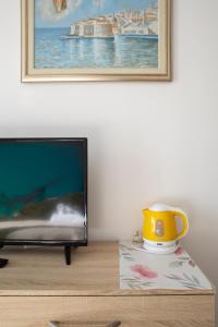 TV a/nebo společenská místnost v ubytování Villa Ruza