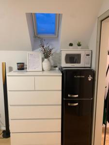 Kuchyňa alebo kuchynka v ubytovaní Zentrale Wohnung an der Gondel & Naturblick