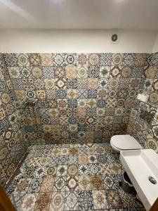 Koupelna v ubytování Apartmány MonTexas