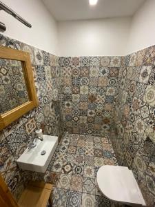 Koupelna v ubytování Apartmány MonTexas