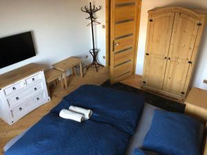 Postel nebo postele na pokoji v ubytování Apartmány MonTexas