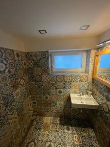 Koupelna v ubytování Apartmány MonTexas