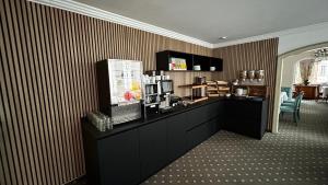 Kuchyň nebo kuchyňský kout v ubytování Boutique Hotel am Rathaus - Reblaus