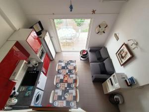 Χώρος καθιστικού στο Appartement Marseillan Plage à 300m de la plage dans résidence avec piscine et tennis *