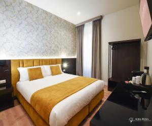 Postel nebo postele na pokoji v ubytování Alba Rosa Rooms