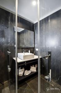 Koupelna v ubytování Alba Rosa Rooms