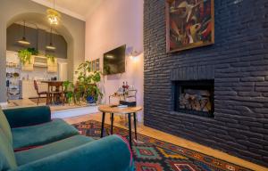Posezení v ubytování Communal Hotel Sololaki