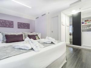 מיטה או מיטות בחדר ב-Mercure Sao Paulo Ibirapuera Privilege