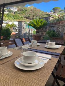 Balkón nebo terasa v ubytování B&B Lunaponzese-Ponza centro