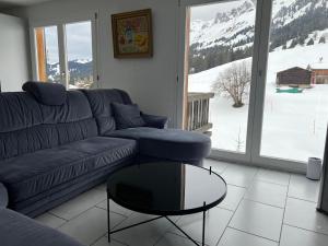 Posezení v ubytování Wohnung am Heimberg