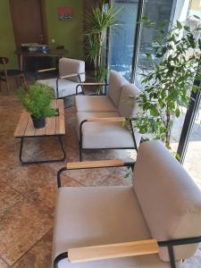 Posezení v ubytování Green Inn Hotel