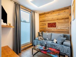 Χώρος καθιστικού στο Chalet in Neukirchen near Ski Arena Wildkogel