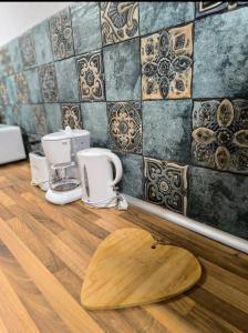 Príslušenstvo na prípravu kávy alebo čaju v ubytovaní Casa Abuela
