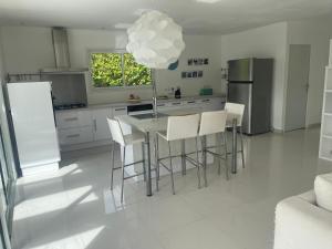 Cuisine ou kitchenette dans l'établissement Guadeloupe Evasion Passion
